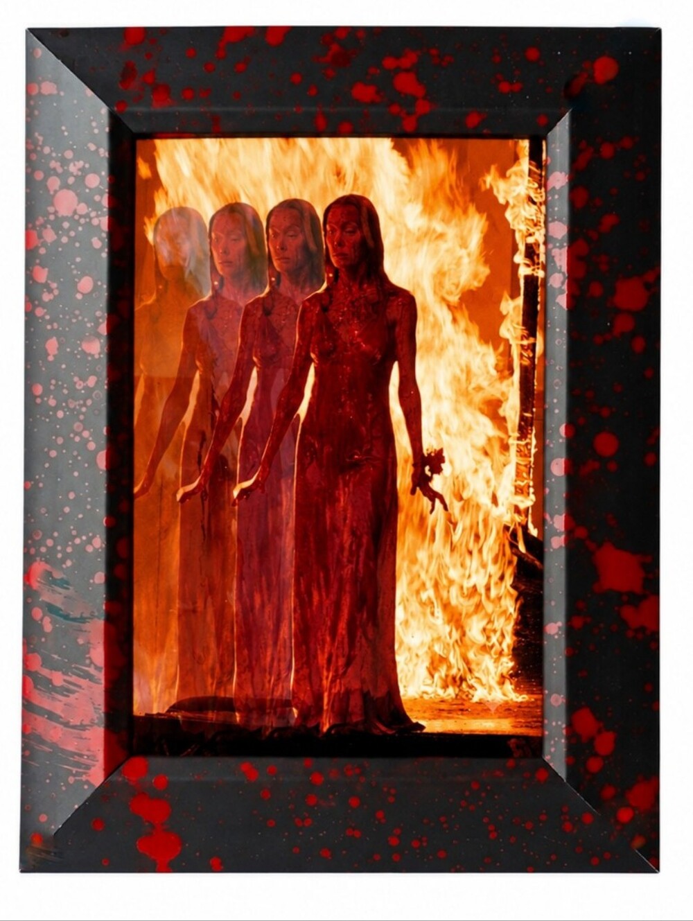 Vintage horror Carrie slasher movie thriller scary creepy paranormal vintage Art